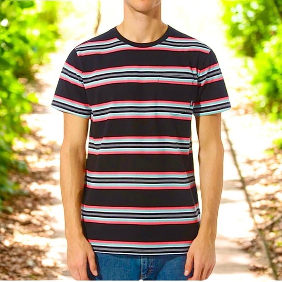 Vans Men’s Black Canton Emory Short Sleeve Tee - Picture 8 of 16